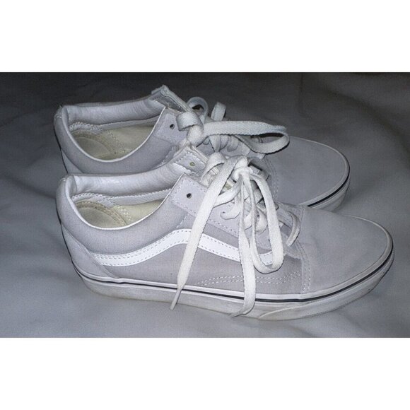 Vans Low Sneaker Old Skool Light Suede Low Skate Shoes Sz 7.5 - Picture 5 of 5